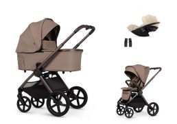 VENICCI Upline 3 Travel Set + Cybex Cloud G3 Plus sand 2026