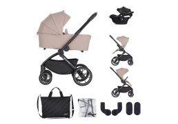 PETITE&MARS Scout + Cybex Aton B2 cappucino cream 2026