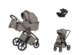 CARRELLO Vector F Travel Set + Cybex Aton B2 i-Size flannel beige 2026