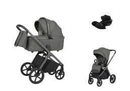 CARRELLO Vector F Travel Set + Cybex Cloud G3 Plus calm green 2026