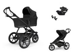 THULE Urban Glide 3 magnetic buckle Set + Cybex Aton B2 i-Size black 2026