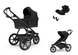 THULE Urban Glide 3 magnetic buckle Set + Cybex Cloud G3 Plus i-Size black 2026