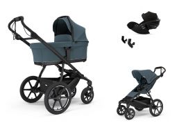 THULE Urban Glide 4-wheel magnetic buckle Set + Cybex Cloud G3 Plus i-Size dark slate 2026