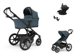 THULE Urban Glide 4-wheel magnetic buckle Set + Maple dark slate 2026