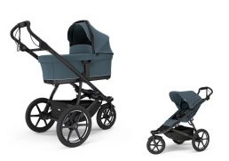 THULE Urban Glide 3 magnetic buckle Set dark slate 2026