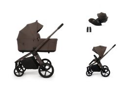 MUUVO Fold + Cybex Cloud G3 Plus dark chocolate 2026