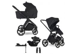 EASYWALKER Zoey Go Travel Set 4in1 + Aton B2 i-Size + Base One pure black 2026