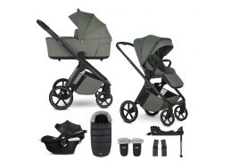 EASYWALKER Zoey Go Travel Set 4in1 XL + Aton B2 i-Size + Base One mineral green 2026