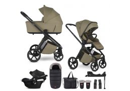 EASYWALKER Zoey Go Travel Set 4in1 XXL + Aton B2 i-Size + Base One moss green 2026