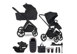 EASYWALKER Zoey Go Travel Set 4in1 XXL + Aton B2 i-Size + Base One pure black 2026