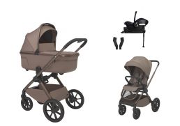 ESPIRO Clodi Travel Set + Cybex Aton B2 i-Size + Base One 08 fashionable brown 2026