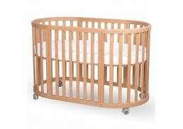ESPIRO Postieľka Oasis 3v1 s matracmi 11 light wood 2026