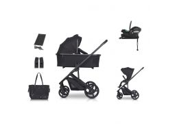 CAVOE Moi XL Set Complete + vyhrievací panel + Cybex Aton B2 + Base One meteorite 2026