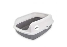 MILOOPETS Toaleta pre mačky Gray Bay white&gray 2026 L