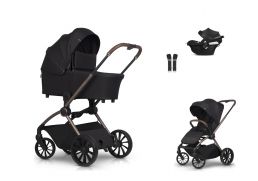 EASY GO Giro G2 + Cybex Aton B2 i-Size Travel Set coal 2026
